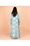 Luxury Foil Leaf Prints Elegant Jalabiya - 4