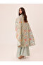 Floral Embroidery Luxury Cape Jalabiya - 3