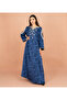 Classic Printed Jalabiya Cold Shoulder Crystal Designs