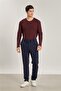 Men's Slim Fit Jogger Pants - Navy Blue - 4