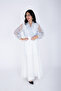 Chiffon Layered Dress Applique Design - 5