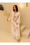 Elegant Sequin Floral Applique Jalabiya