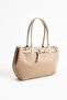 Floryn Model Women's Suede Mink, Beige Hand and Shoulder Bag - 3