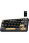 X AULA EA75 MAX Wireless Mechanical Keyboard (75%, Black, Silent Cotton Candy)