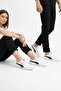 Unisex White Sports Shoes Smsh B-7 - 2