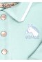 Organic Polo Neck Mint Green Winter Baby Boy Top - 3