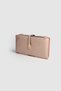 La'Graccio Paris Women's Blaze Handy Large Wallet with Phone Compartment Powder