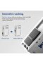 G5 Rechargeable EDC Flashlight, 400 Lumens, Dual Light Sources (White) - 7