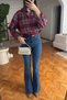 Premium Flared Jeans - LIGHT BLUE - 5