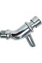 BIB Tap Chrome, Self-Closing Delay Action Stainless Steel Tap, Water Saving Tap for Bathroom an