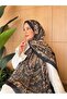 شال قطني ناعم منقوش من سلسلة جوارد ps169 - 4