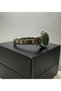Women's Wristwatch - Stylish Design, Italian Bracelet Model, Green Dial, Boxed, Gift - 5