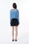 Double Knitwear Set Trk00150 Blue - 3