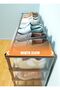 Metal Hat and Coat Rack with 8 Hooks, 5-Tier Free-Standing Shoe Rack - 5