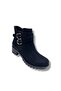 2160-26 Oiled Leather Trend Fashion Zippered Women's Boots