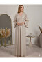 Premium Night Gown with intricate Lace Detailing - 2