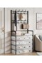 5-Tier Multi-layer Dustproof Shoe and Hat Rack