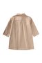 Painted Gabardine Dress 2-7 Years Beige - 2