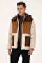 Men's Dark Beige Coat 50311637-Vr088 - 4