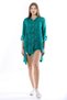 Women's Green Casual Shirt Tunic