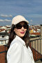 Women's Teddy Textured Winter Women's Visor Hat – Soft Lamb Fur Look Model