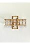 7 cm Colorful Stone Rectangular Gold Hair Clip – Sparkling and Modern Metal Barrette - 5