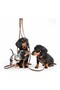 Oxford Brown Dog Collar (L) - 2