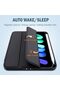 iPad Mini 7/6 Case 8.3" with Pencil Holder, Slim Trifold, Auto Sleep/Wake, Black - 3