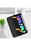 Case iPad Mini 8.3" Case (A17 Pro 2024 / Mini 6 2021) with Pencil Holder, Trifold Stand - Black - 6