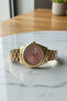 Cicos Special Design Dial Pink Gold Case Women's Wristwatch - 2