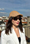 Women's Teddy Textured Winter Women's Visor Hat – Soft Lamb Fur Look Model - 7
