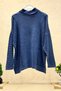 Degaje Cotton Sweater with Self-Printed Sides - 2