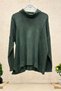 Degaje Cotton Sweater with Self-Printed Sides