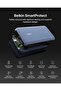 20,000mAh Portable Power Bank with Integrated USB-C Cable, 30W - Blue - 6