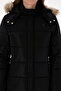 Women's Black Coat 50308001-Vr046 - 6
