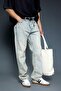 Men's Baggy Fit Jean Light Blue - 4