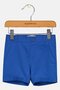 Toddlers Boy Solid Basic Shorts, Blue