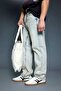Men's Baggy Fit Jean Light Blue - 5