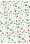 New Year's Special Gift Wrapping Packaging Paper 35X50 cm Pack of 8 (8 Pieces) - 4