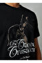 Men Regular Fit Round Neck Short Sleeves Batman Print T-shirt - 4