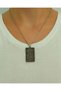 Hilye-I Şerif Cevşen Necklace with Metal Chain, Metal Pendant with Inscription, Jewelry and Gift Accessory