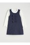 Lcw Kids Bowknot Girls' Dress and Blouse