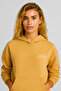 Women's Thinky Printed Sweatshirt 100% Cotton - Yellow - 3