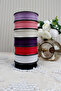 Pink Chiffon Ribbon 2.5 cm 20 m - Wedding, Engagement, Dowry, Gift, Decoration, Birthday, Party - 6