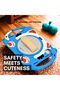 Kids Cat-Themed Shockproof Case for iPad Air 4th Generation - 360° Rotating Stand & Adjustable Strap
