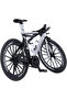 Grey High Quality Metal 1:10 Scale Collectible Die Cast Model Bike - 6