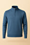Yukon Havacı Men's Half-Zipper Stand Collar Men's Knitwear