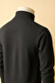 Yukon Anthracite Men's Half-Zip Stand Collar Knitwear - 4