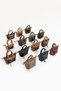 Faux Leather Women's Shoulder Bag 23*16 cm Crossbody Messenger Bag Multi-Pocket Vegan Leather Handbag - 5