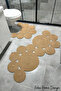 Jute Bath Mat, Toilet Front Mat, Gift, Dowry, Bathroom Set, Living Room, Kitchen, Bathroom Mat